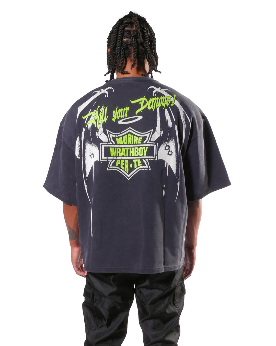 French terry dragon t-shirt