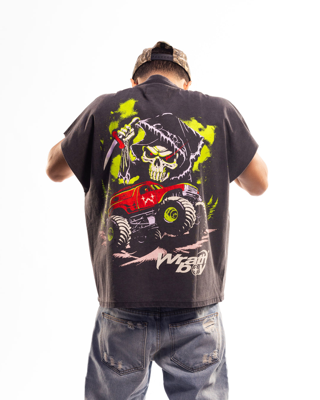 Monster truck sleeveless