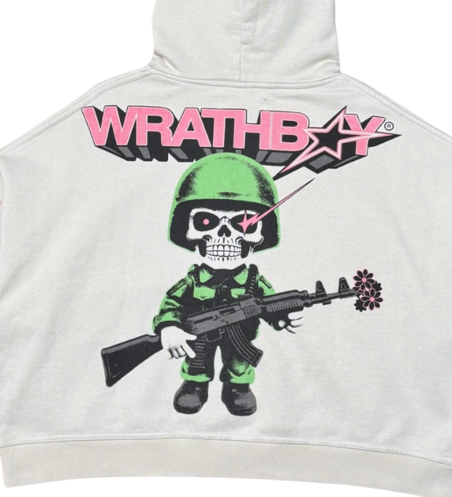 World At War Cropped Hoodie